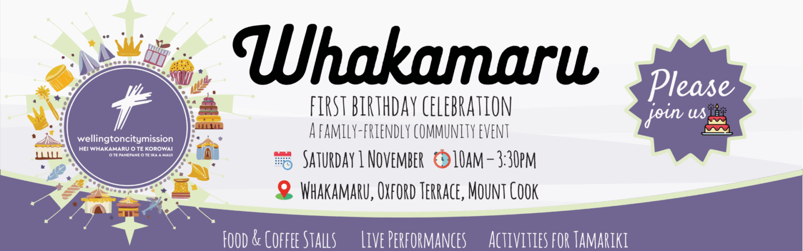 First Birthday Banner